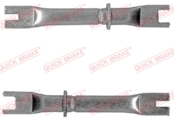 Set pentru reglare ulterioară, frână tambur 111 53 007R QUICK BRAKE